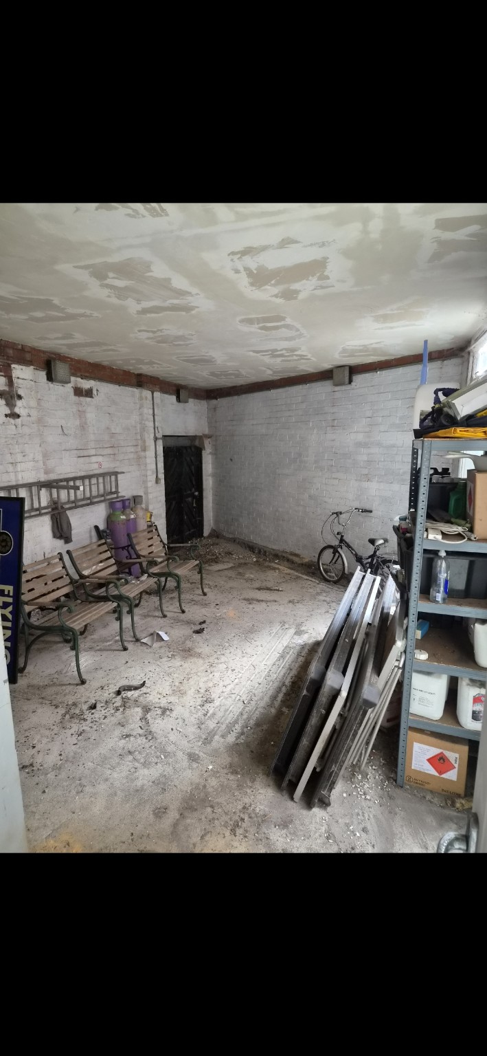 After: Interior clearance